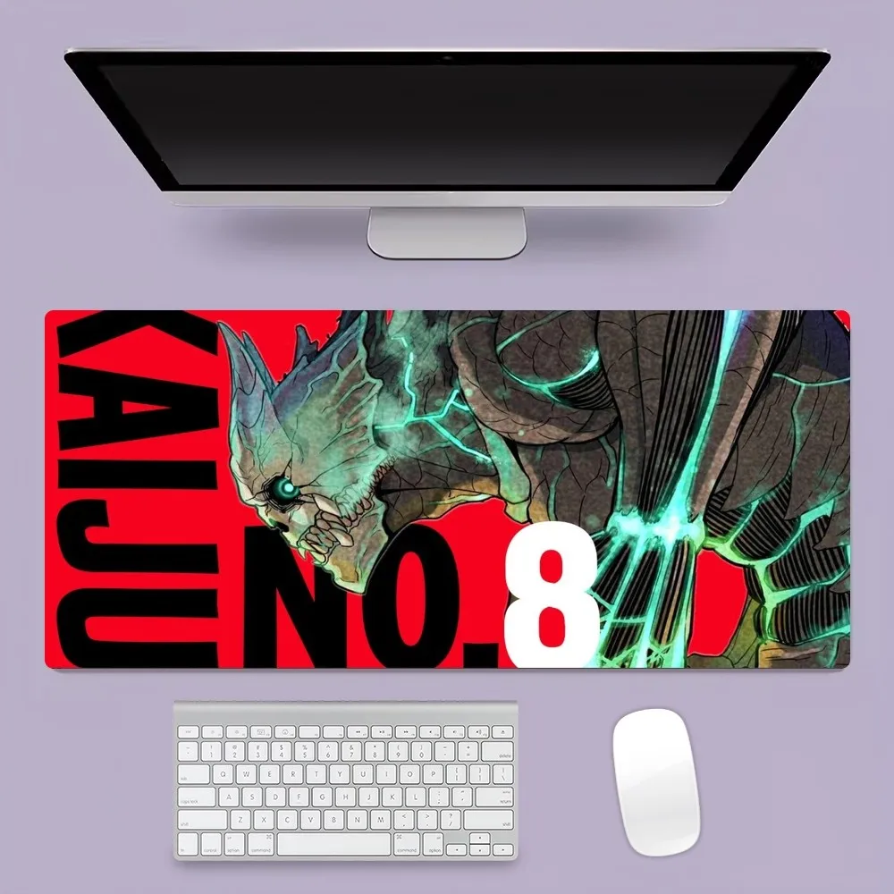 bilibili Anime Kaiju Hachigou Mousepad Office Large Mouse Mat Keyboard Mats Rubber PC Computer Game Big Anti-slip Mice Mat 3