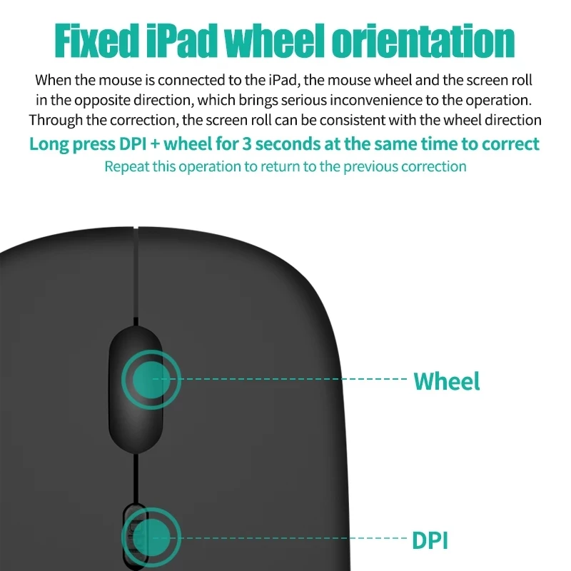 Wireless Rechargeable Keyboard Mouse Combo 5