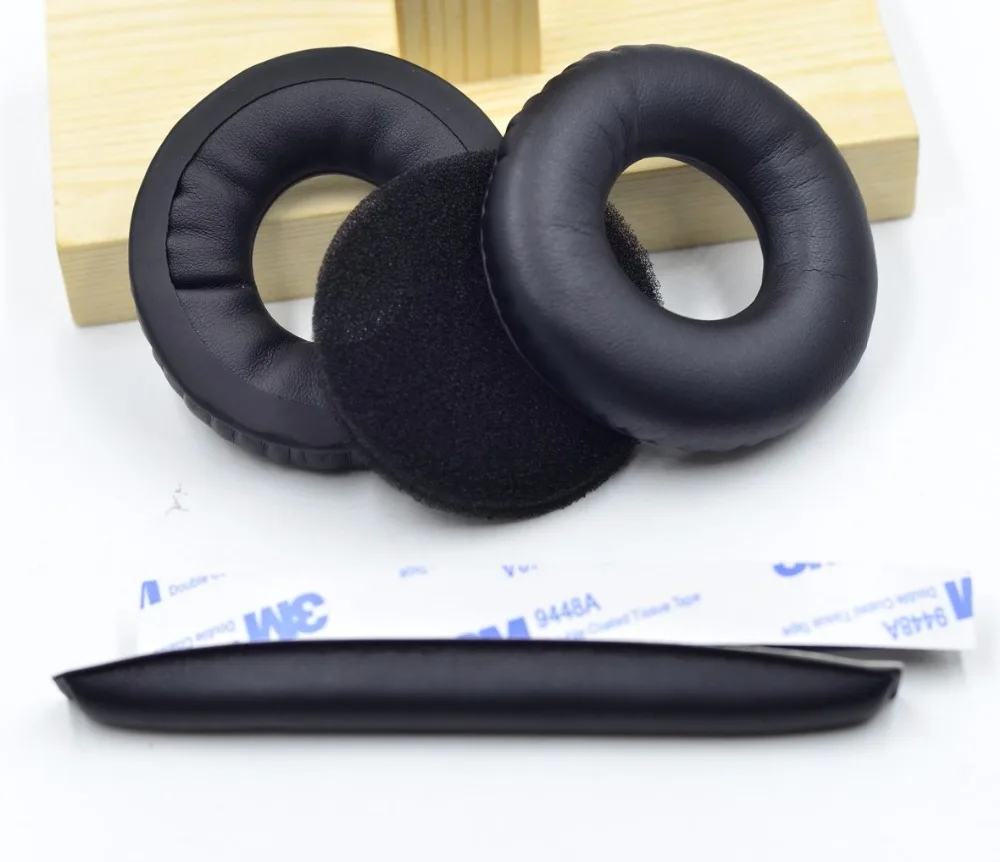 Фото Амбушюры для наушников Sennheiser HD25, HD 25, HD 25-1, HD25-1ii, HD25SP, HMD25, HME25, hmack25, кожаные №4