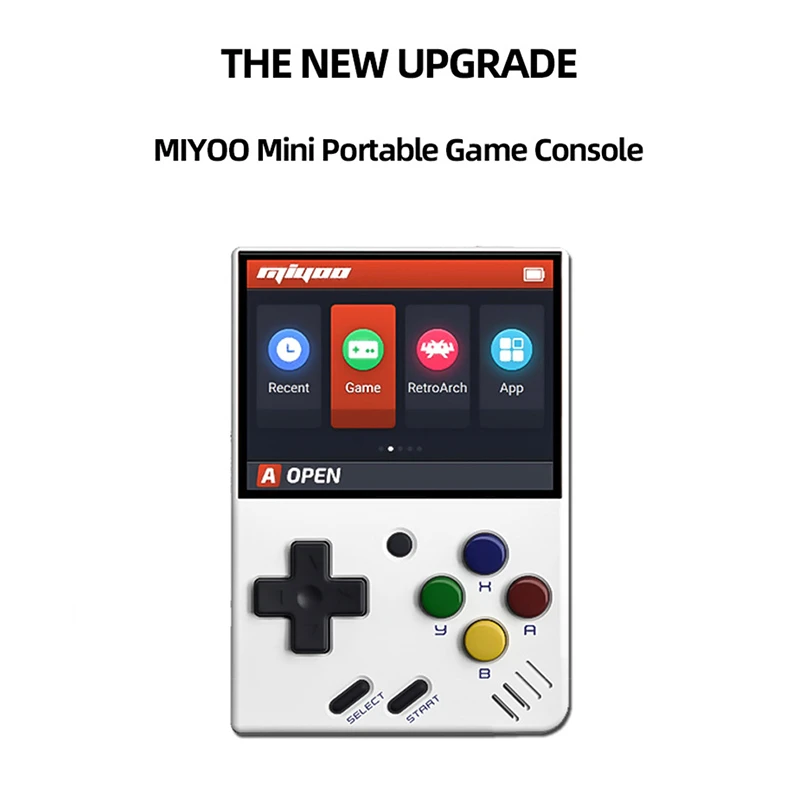 MIYOO MINI Portable Retro Handheld Game Console 2500 Games 2.8 Inch IPS HD Screen Linux System Handheld Classic Game Player