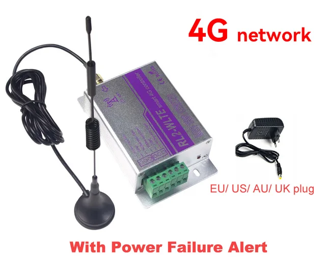4G 2CH Relay SMS Call Remote Controller RL2 GSM Gate Opener Switch for Smart Home Parking System 2