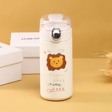 

Large Capacity Stainless Steel Thermos Portable Vacuum Flask Insulated Tumbler with Rope Thermo Bottle 350ML