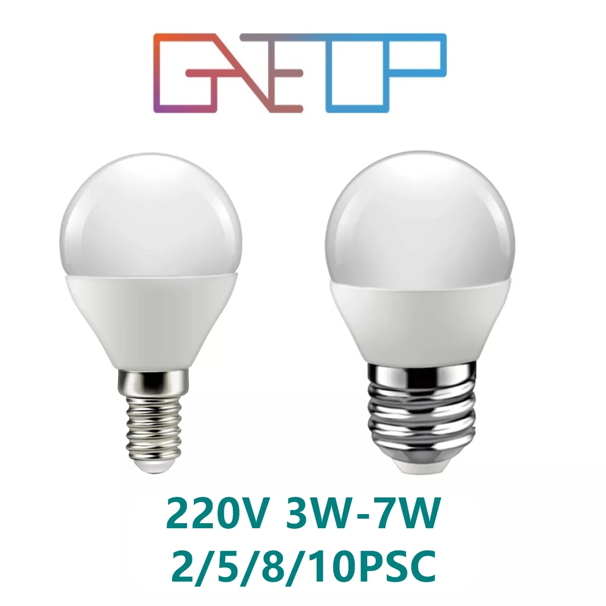 2-10PCS-LED-small-bulb-G45-AC220V-E27-E14-3W-7W-high-quality-strobe ...