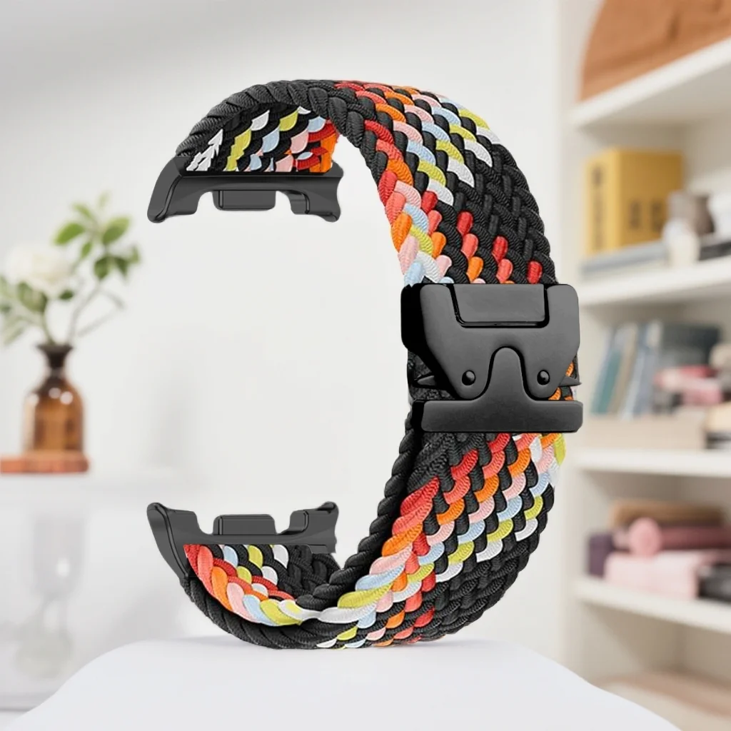 Braided Parachute Buckle Strap with Correa Bracelet