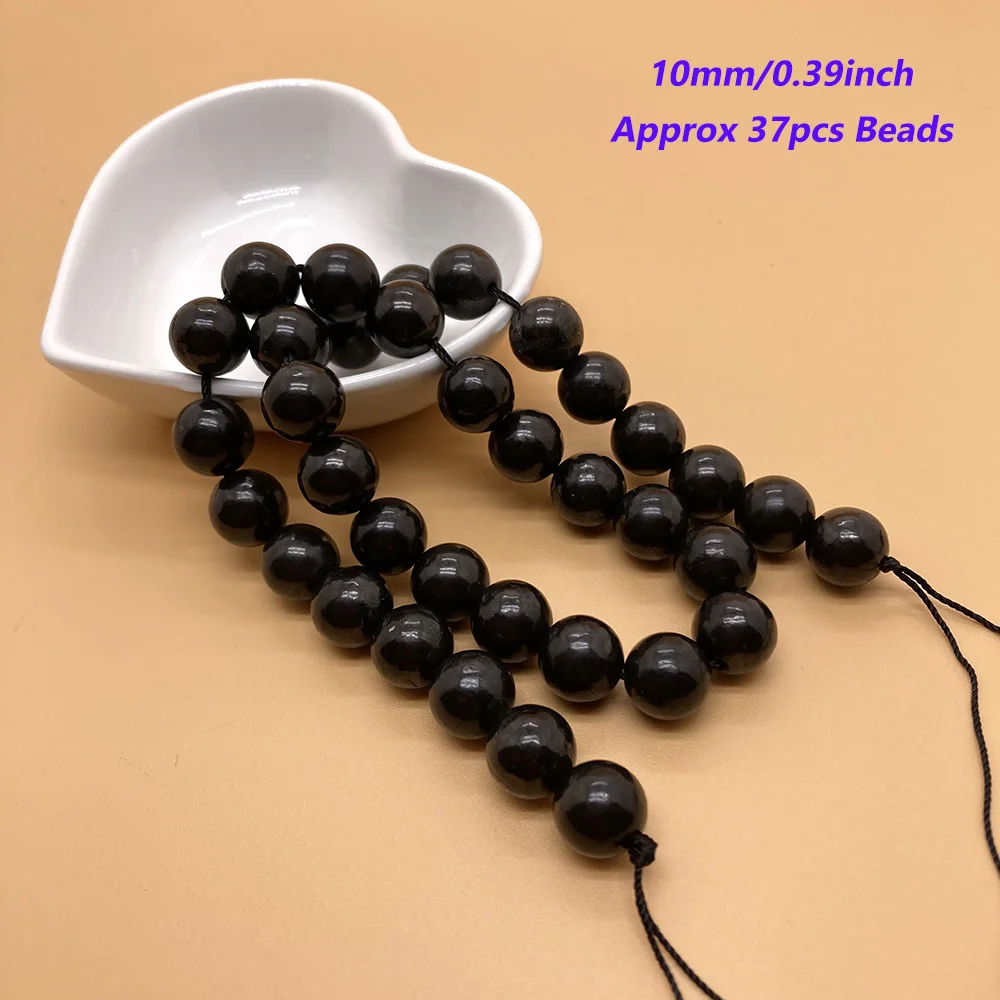 Black Shungite Energy Gemstone for Cleansing and Chakra Balance - Ideal DIY Gift