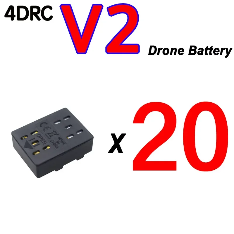 ตัวเลือกสินค้า แบตเตอรี่ Lipo 3.7V 700mAh สำหรับโดรน 4DRC V2 Mini