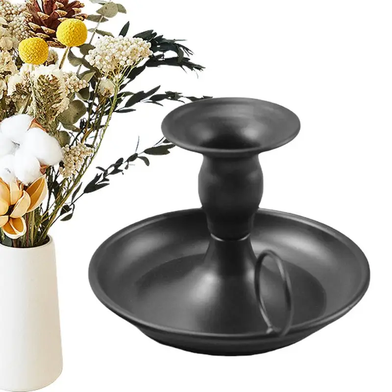 

Iron Candle Holder Iron Candlelight Stand For Taper Candle Display Home Decor Products For Balcony Dining Table Bedside Table
