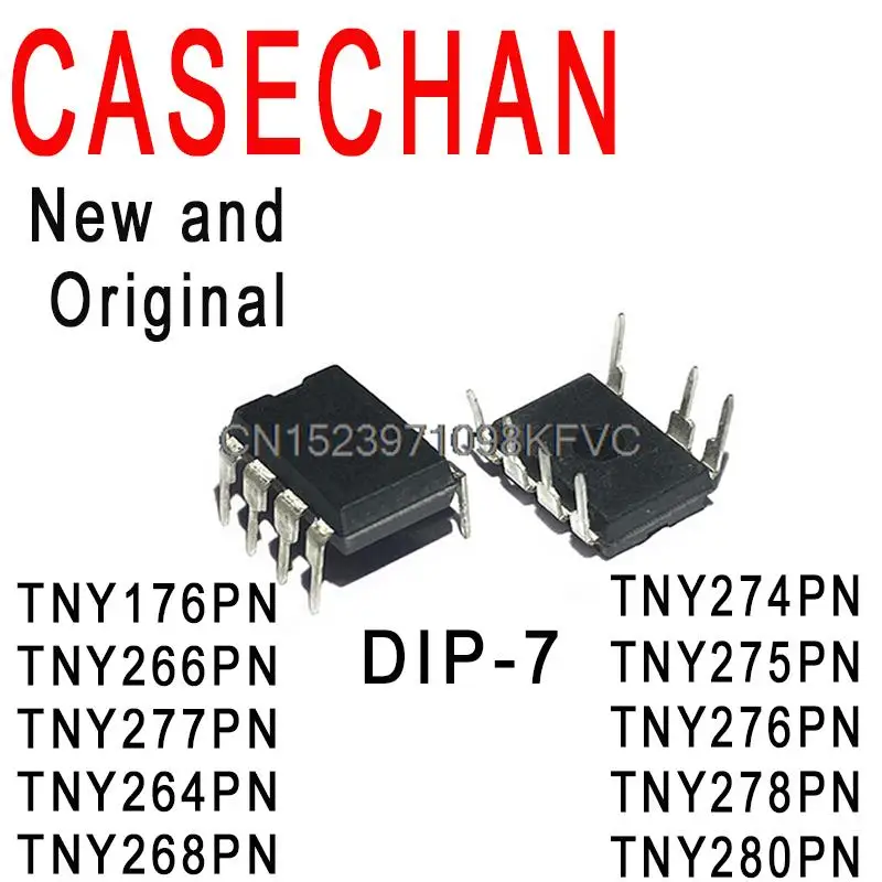 10PCS New and Original DIP-7 TNY176PN TNY266PN TNY277PN TNY264PN ...