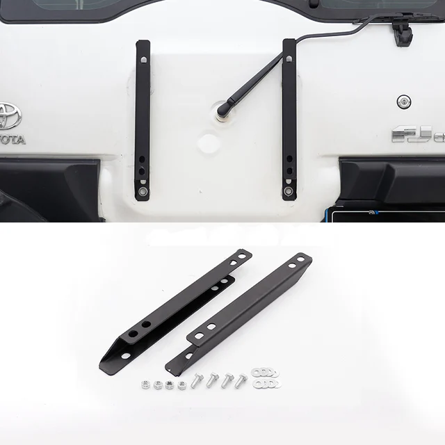 Toyota FJ Cruiser spare tire move up bracket