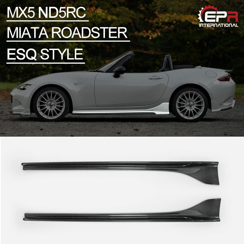 

EPR For MX5 ND5RC Miata Roadster ESQ style side skirt carbon fibre accessories (Direct to the United States)