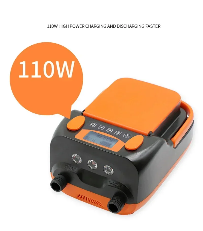 Kayak SUP Paddle board surfboard 12V car battery electric inflator air boat inflator pump