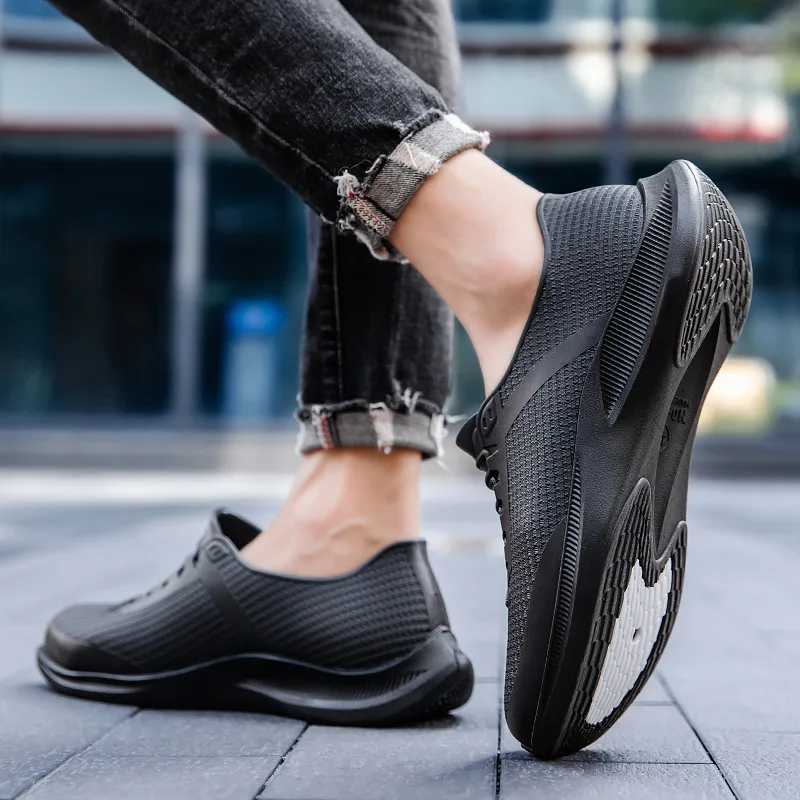 Motorcycle Riding Protective Boots New Rain Boots Short Tube Fashion Waterproof Shoes Outdoor Climbing Waterproof Rubber Shoes