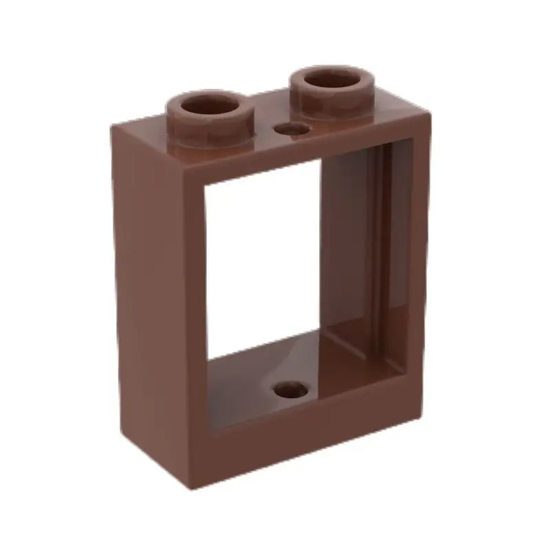 20pcsMOC Teile 60592 79128 Fenster 1x2x2 Flache Vorderseite Kompatible Steine DIY Bausteine Partikel Kind Puzzle Gehirn Spielzeug Geschenk – Detail 5