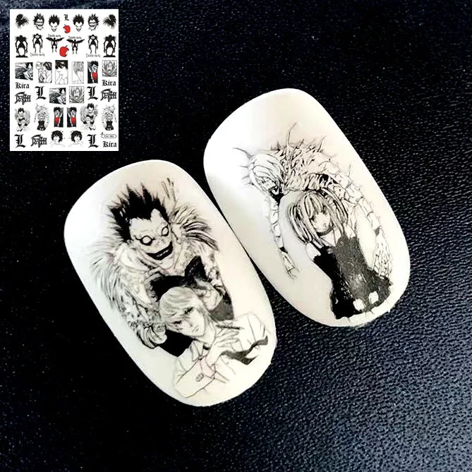 Frieren: Beyond Journey's End TSC-111 3d nail art stickers decal Stamp nail slider template diy nail tool decorations 2