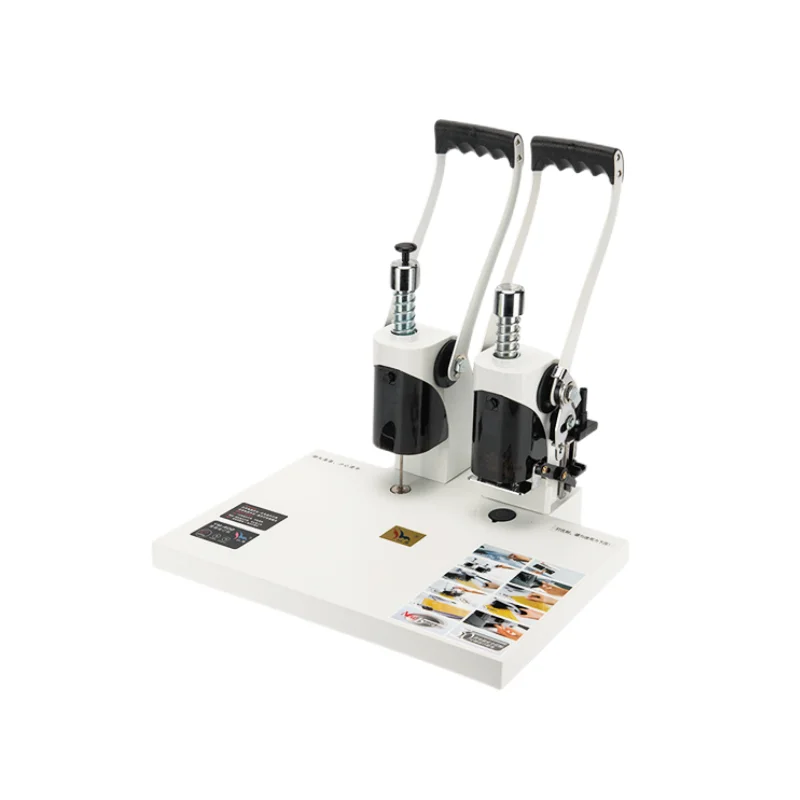

Manual Punch Automatic Hot Melt Riveting Financial Document Binding Machine 220V Power Financial Voucher Binding Machine