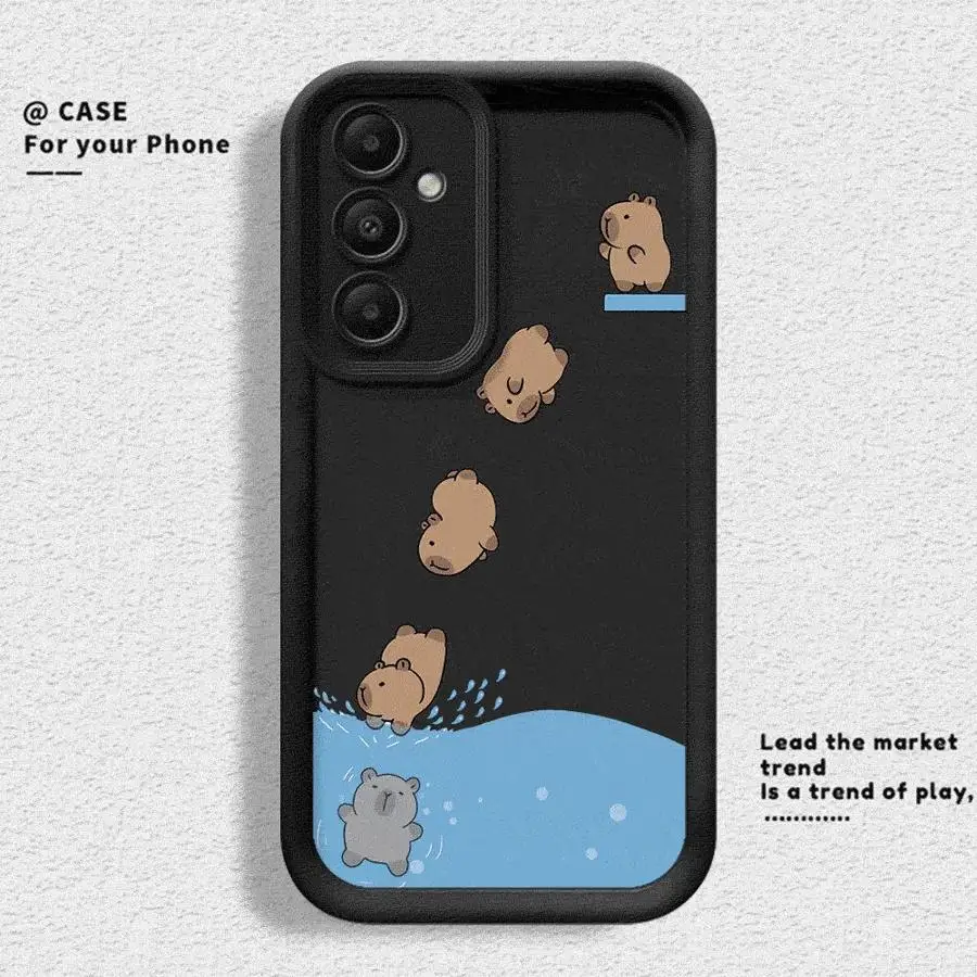 Charming Capybara Matte Phone Case