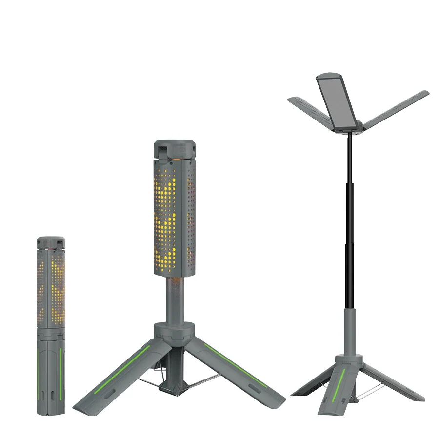 مصباح التخييم الخارجي القابل للسحب، ضوء عمل محمول...