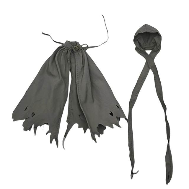 1:12 Action Figure Cape and Hat Trendy Fashion Fabric Miniature Clothing, Doll Costume, Figure Accessory, for 6 inch Men Women