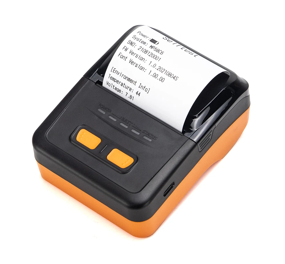 Mini Thermal Printer POS Bluetooth receipt bill wireless printer Impresora Portátil 58mm Portable sticker Receipt print e-boleta mini portable thermal printer