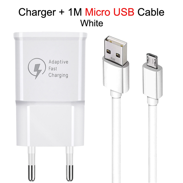 Fast Charger USB Type C Charger Cable Cord For Samsung Galaxy S21 Ultra S20 S9 Plus S10 Note20 A12 Micro USB C Original