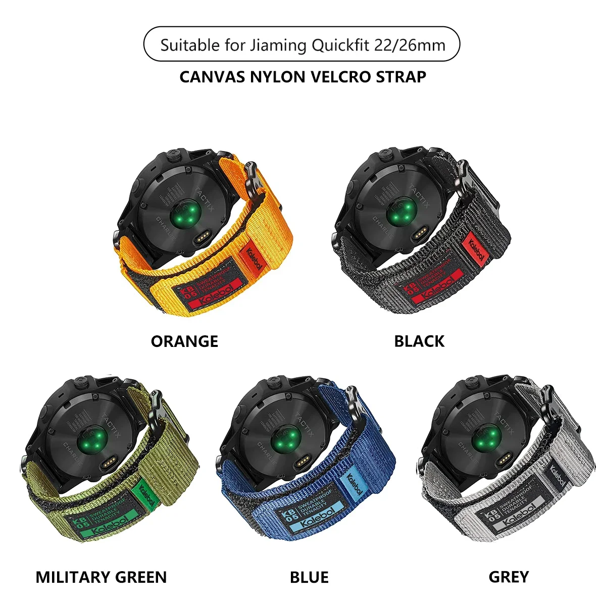 Premium Nylon Loop Strap - Replaceable Wristband Belt