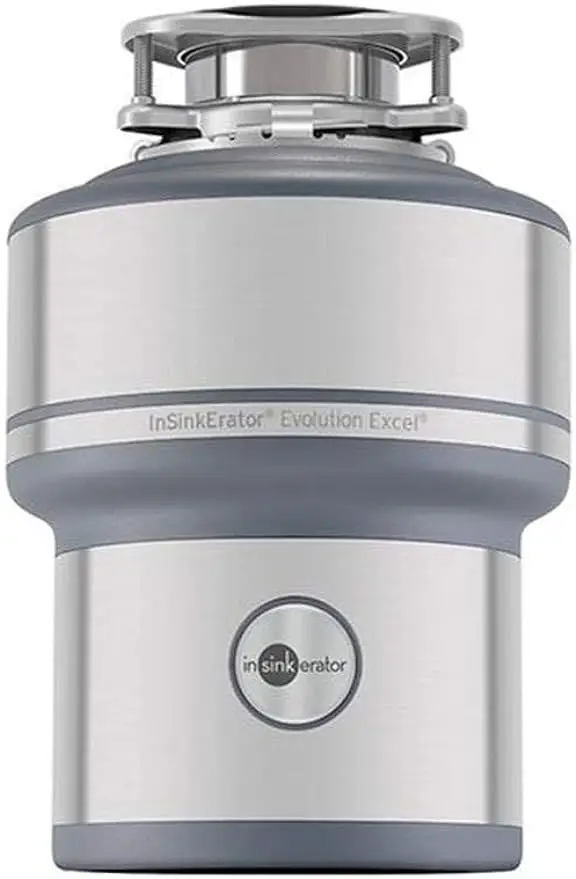 

InSinkErator Garbage Disposal, Evolution Excel, Quiet Series, 1.0 HP Continuous Feed, Stainless