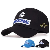 New Ayrton Senna Racer Fashion Letter Embroidered Hat Outdoor Sun Protection Team Baseball Cap Hip-hop Hats 1