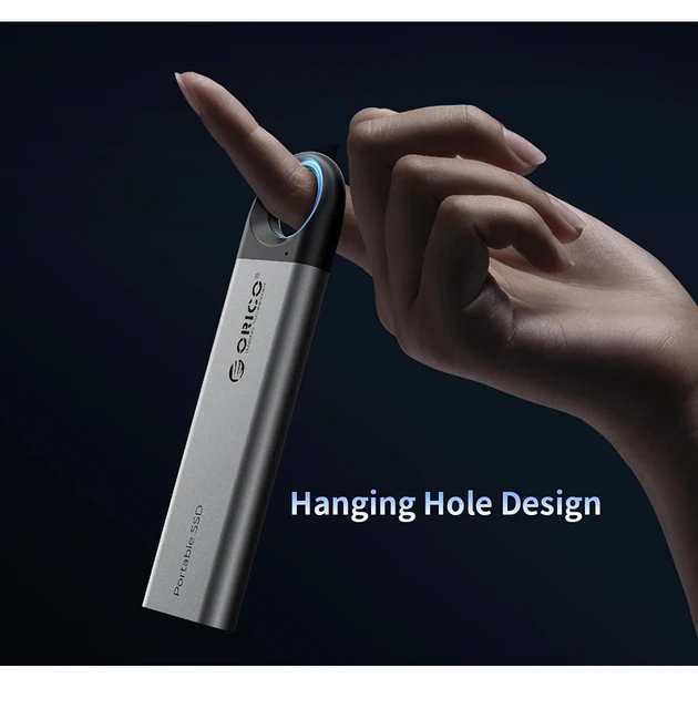 SSD Esterno ORICO Portatile 2 TB | USB 3.2 Gen 2 | Fino A 2000 MB/s | Resistente A Acqua E Urto - Foto 11