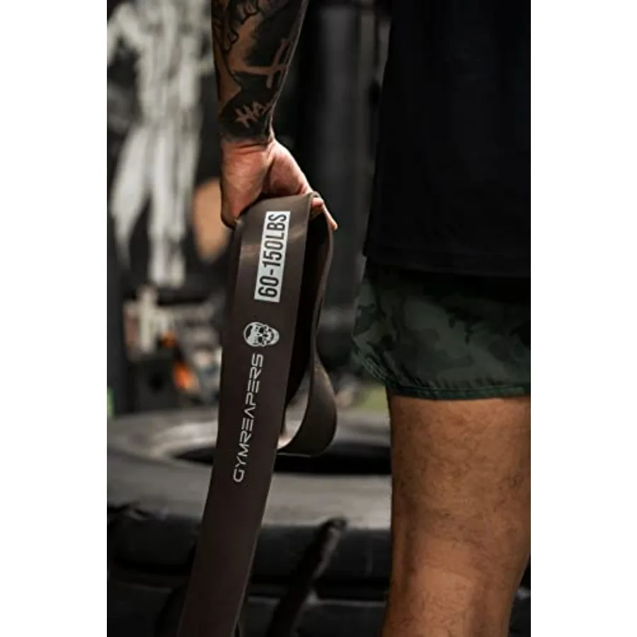 Resistance Bands for Working Out – Elastic Pull Up Exercise Assistance Bands Set for Powerlifting, Stretching, WOD, Strength Tra