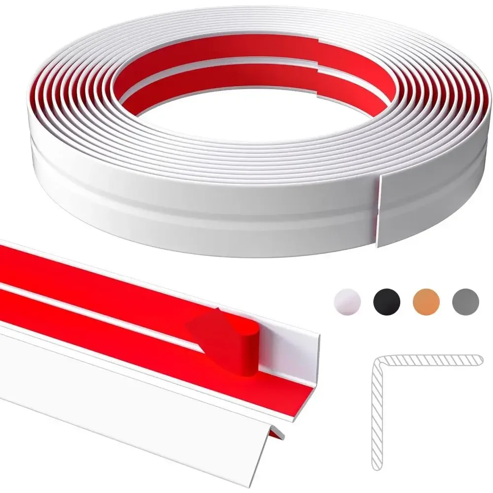 Flexible Peel Stick PVC Corner Protector Strip