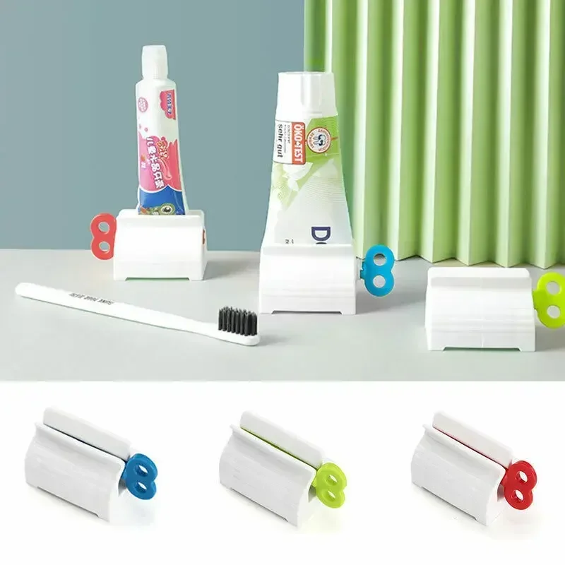 Multifunctional Toothpaste Tube Squeezer Press Manual Squeezed Toothpaste Clip-On Facial Cleanser Squeezer Bathroom Supplies 3