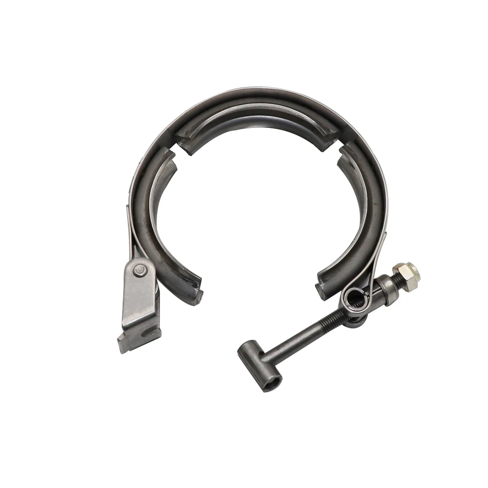 Universelle V-Band-Klemme aus Edelstahl 304, V-Band-Klemme, männlich, weiblich, Flansch, V-Klemme, Pipeline-Verbindungsflansch-Set – Detail 9