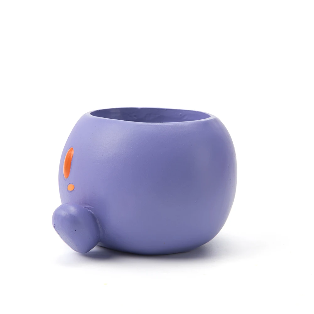 Oddish Planter with Succulent