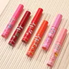 Peel Off Rose Red Lip gloss Lip Outline Contour Tattoo Lip Stain Waterproof Transfer Resistant Tear Off Peel Off Lipstick Makeup