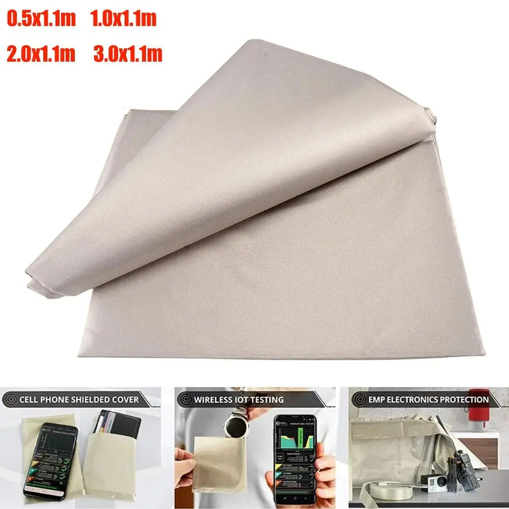 Enhanced Anti-Radiation RFID Shielding Fabric with Conductive Nickel Copper Fibers