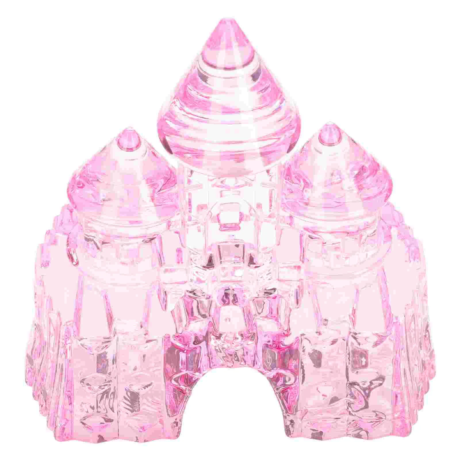 

Crystal Castle Children Room Ornament Bedroom Childrens Toys Craft Children’s Decorative Decorations