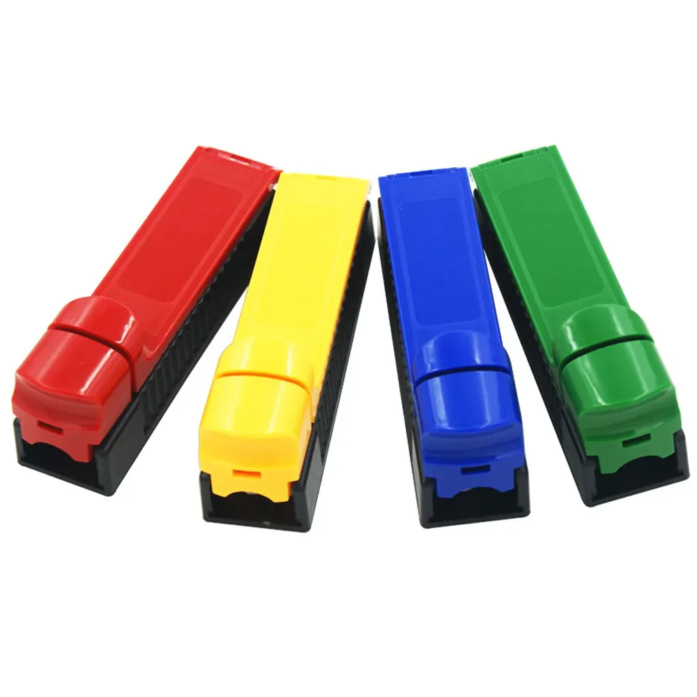 1pc Single Tube Cigarette Filling Roller Maker Manual Cigarette Tobacco Rolling Machine Smoke Injector Smoking Useful Gadgets cigarette roller