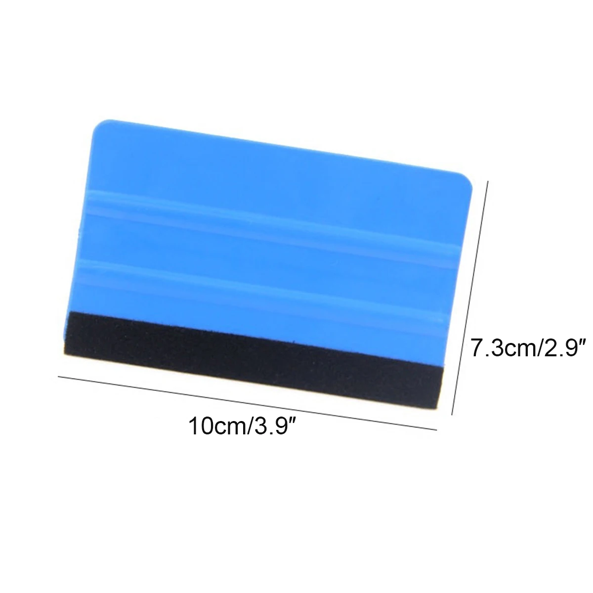 10pcs Car Film Tool Squeegee Soft Advertising Glass Wallpaper Soft Double Sided Squeegee 10pcs double sided tag clip for office business store supermarket exhibitions 517f