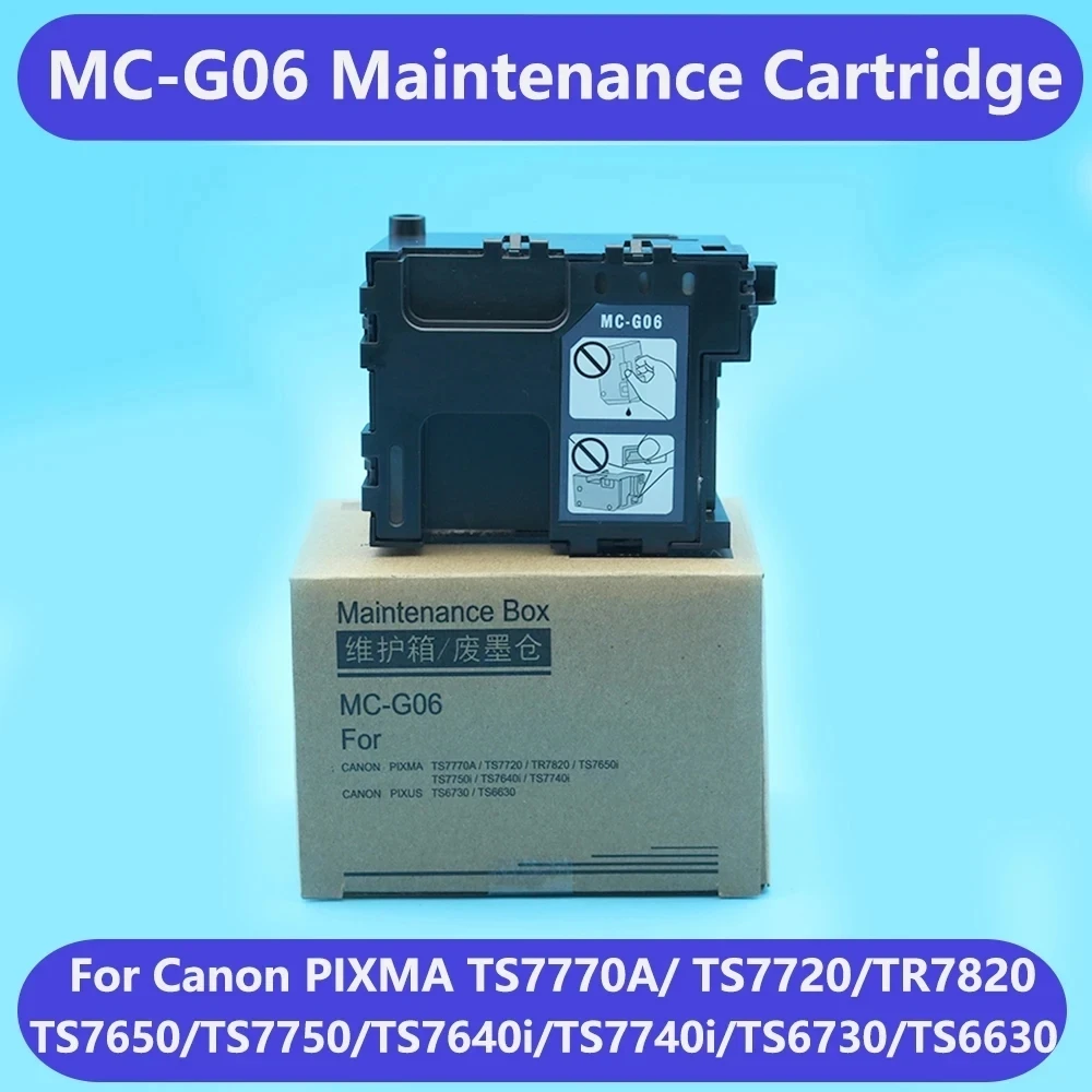 

MC G06 Maintenance Cartridge MC-G06 For Canon TS6630 TS770A TS6730 TS7640i TS7650i TS7680i TS7720 TS7740i TS7750i TS7780A TR7820