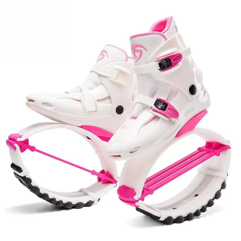 TFanJump Kangaroo Bouncing Fitness Shoes Bounce Shoes Slimming Jumping Sport Fitness Toning Wedge Adult Kids Sneaker sports shoes