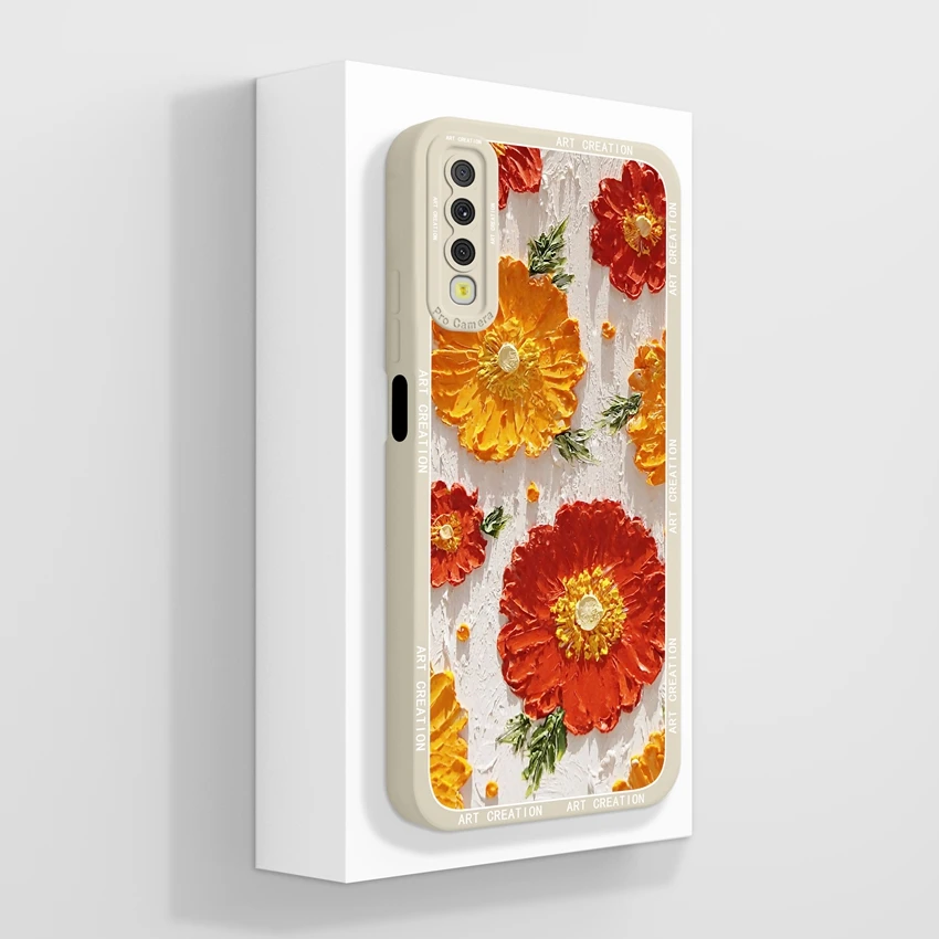 Floral Fashion Soft Silicone Protective Case