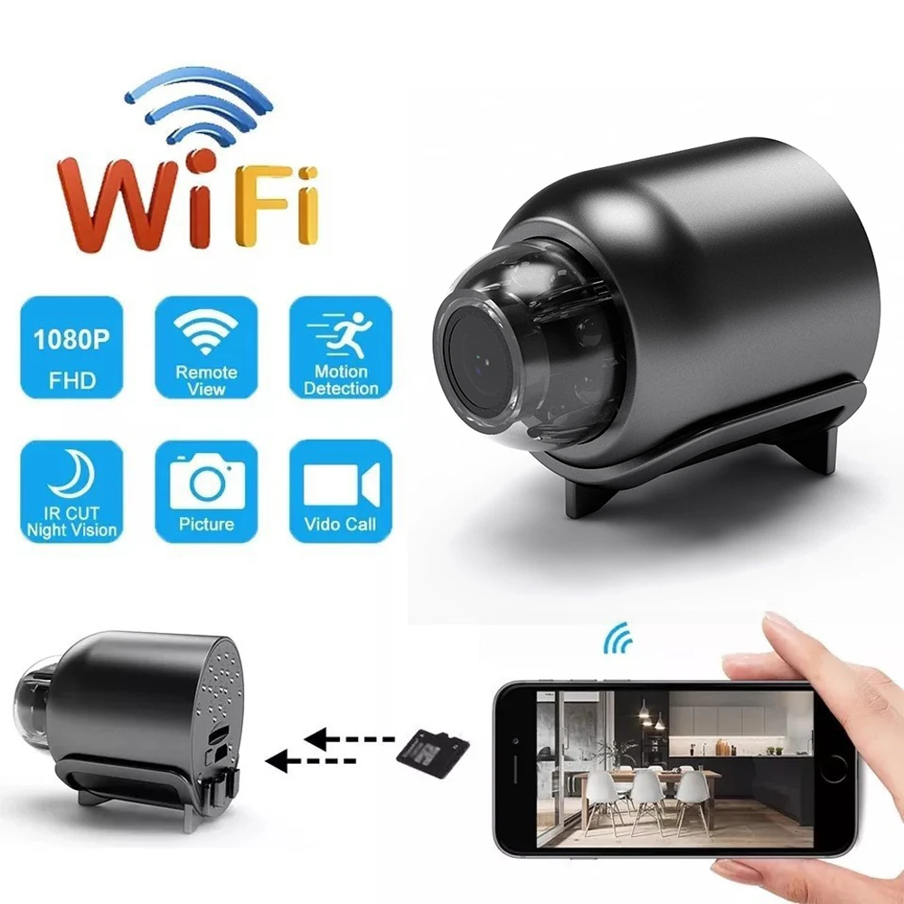 

1080P HD Mini WiFi Camera Indoor Safety Protection Remote Monitor Camcorders Night Video Surveillance camera