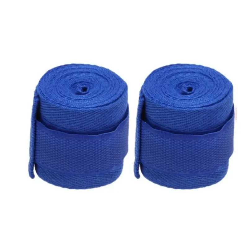 2 Rolls Cotton Boxing Bandage Sports Strap Hand Gloves Wraps Belt Wraps Bandage for Competition Taekwondo Equipment