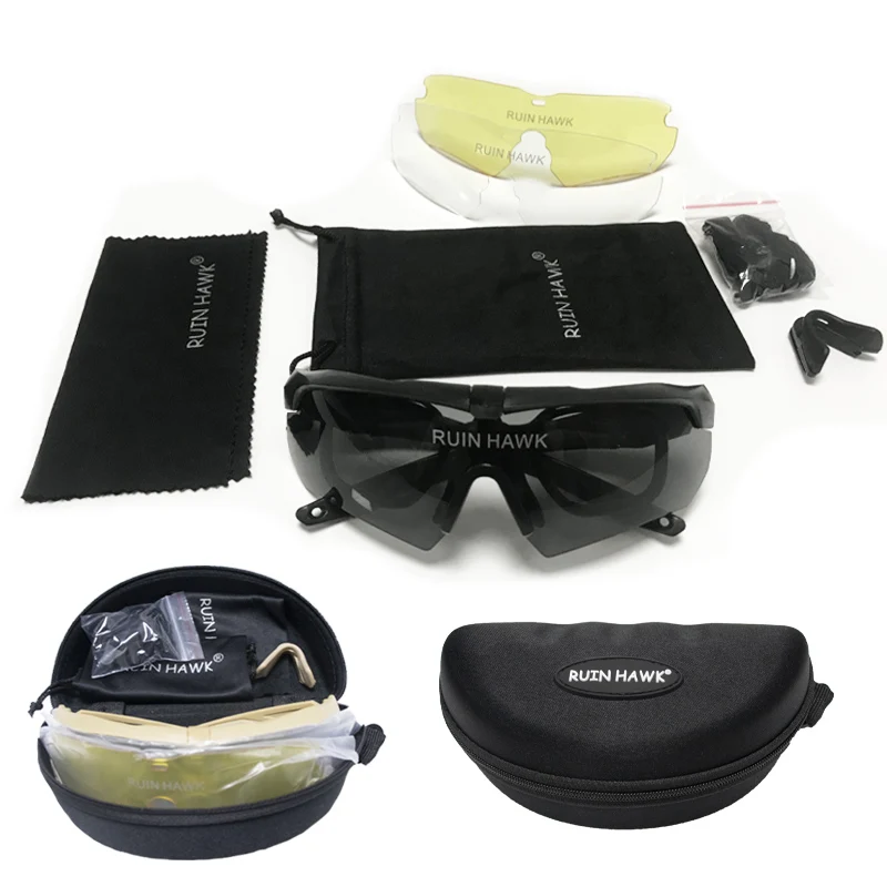 Military Tactical Glasses, safety goggles,tactical goggles,shooting glasses