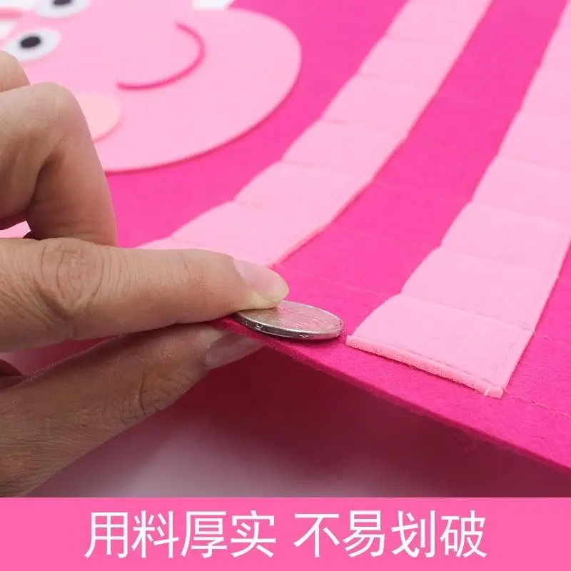 Cute Cartoon Animals Magazine Storage Bag Desk Storage Bag Large Capacity Tool Beside The Desk For Writer And Students