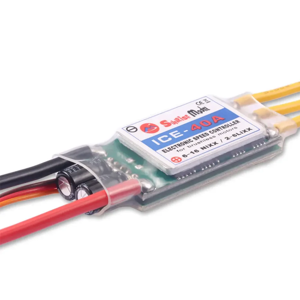 ESC ICE 80A-100A pour Drone FPV, dissipateur thermique et pâte thermique appliquée