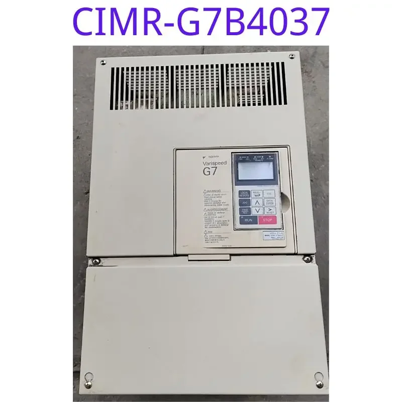 

Used frequency converter CIMR-G7B4037 37 kW 380V functional test intact