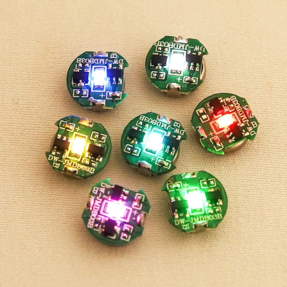 미니어처 LED 마그네틱 라이트 스위치 모델, DIY 장난감용 무선 램프, 발광 디자인 장면 소재 디오라마, 칩 포함, 3V, 2 개
