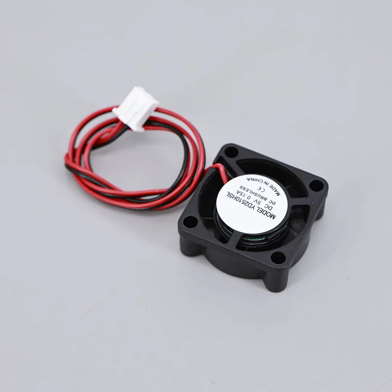 2510 25mm 5V/12V/24V 슬리브 축방향 쿨러 유압 베어링 25x25x10mm 미니 냉각 팬 원심 전기 3D 프린터 팬
