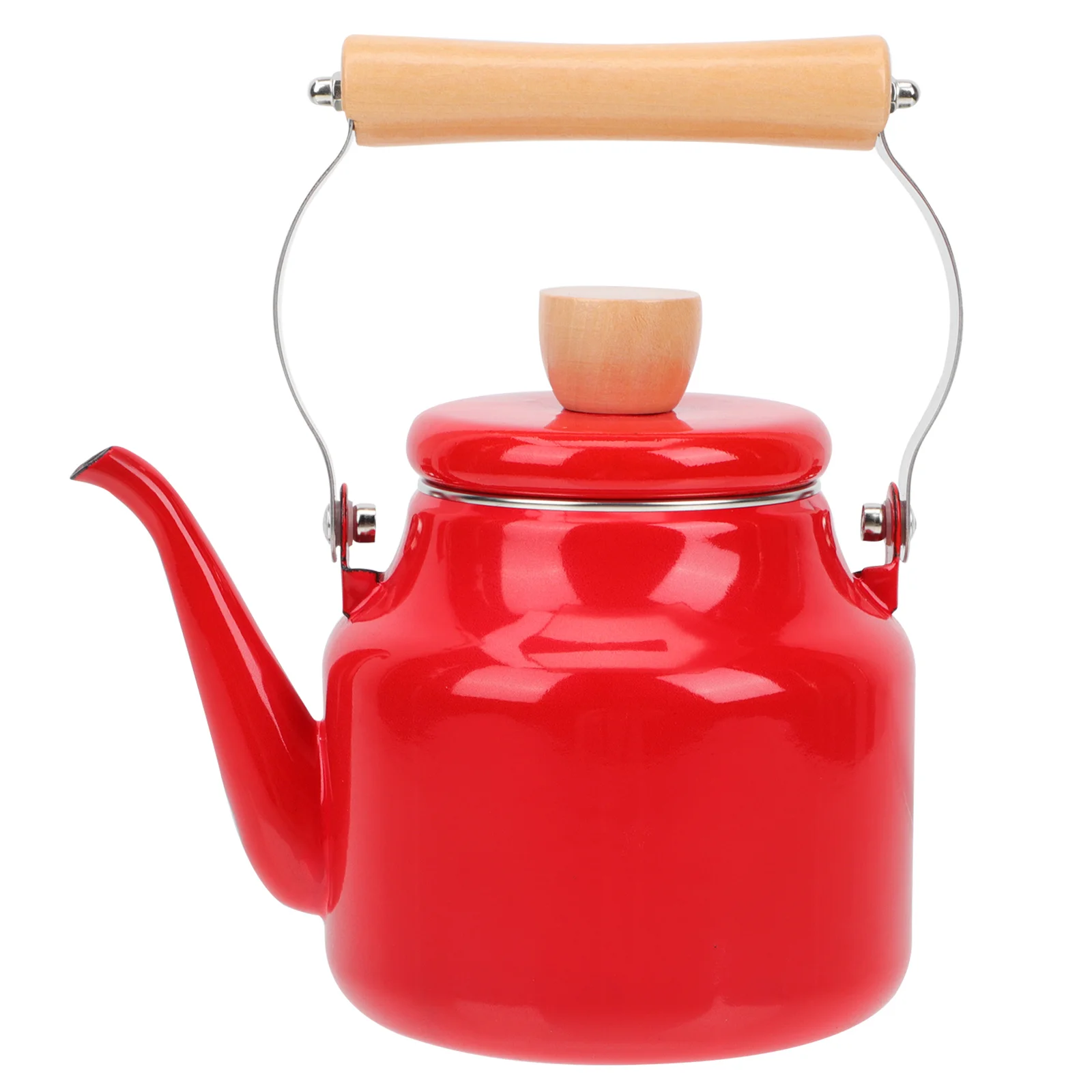 15LEnamelWaterKettleHeatingTeakettleStovetopBoilingCoffeeTea